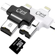 Resim Card Reader Micro SD Usb Apple iphone Lightning Type C Çoklayıcı 
