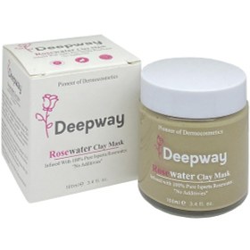 Resim Deep Way 100 Ml. Doğal Gül Suyu İçeren Kil Maskesi 