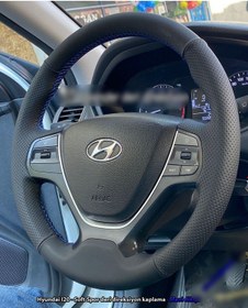 Resim Hyundai İ20 Araca Özel Direksiyon Kılıfı Soft Nokta Bentley 