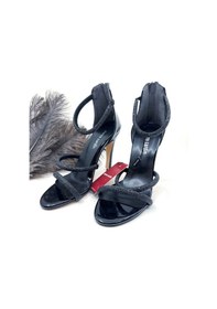 Resim Pierre Cardin Kadın İnce Topuk Abiye Ayakkabısı Siyah 