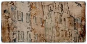 Resim Colorix Carpet Kaymaz Taban Tezgah Önü Mutfak Paspası 75x150 Cm No: 133 