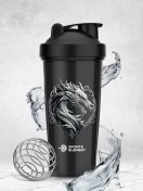 Resim Sports Element Protein Ve Fitness Yemeği İçin Spor Shaker 600 Ml 236316197 Siyah 