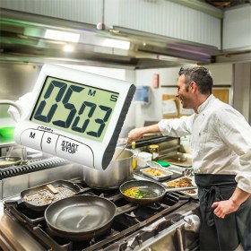 Resim Normadia Dijital Zamanlayıcı ve Kronometre, Hassas Ölçüm, Çok Fonksiyonlu, Dayanıklı 