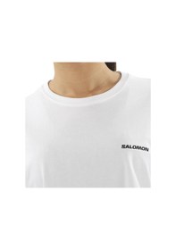 Resim Salomon Salomon Logo Short Tee W 103 Beyaz 