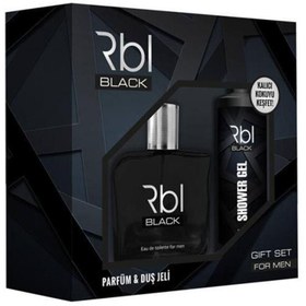 Resim Rebul Black Erkek Parfüm Edt 90 Ml + Deodorant Spray 150 Ml 