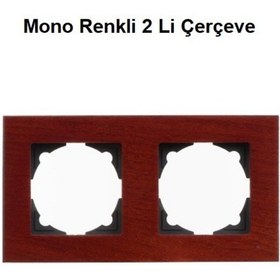 Resim Mono Renkli 2 Li Çerçeve 