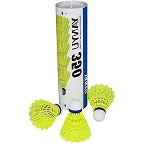 Resim 6'lı Profesyonel Badminton Topu Seti 