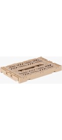 Resim Aykasa 261710 Minibox Boulder Katlanabilir Kasa Sütlü Kahve 26 x 17 x 10 cm Dayanıklı ve Fonksiyonel 