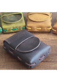 Resim Sumerian Leather Craft Deri Sigara Kılıfı Kahverengi 