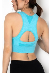 Resim Miofit Seamless Dolgusuz Kadın Spor Sütyeni 001 