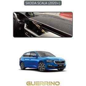 Resim Skoda Scala - Kamıq 2020+torpido Koruma Halısı Gri Kenar 