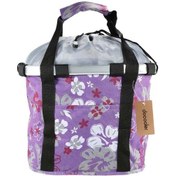 Resim Wineen Bisiklet Bisiklet Çıkarılabilir Bisiklet Ön Tuval Sepet Taşıma Çantası Evcil Hayvan Taşıyıcısı Alüminyum Alaşımlı Çerçeve Evcil Hayvan Taşıyıcısı Çok Renkli 