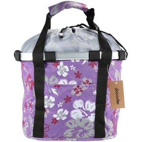 Resim Wineen Bisiklet Bisiklet Çıkarılabilir Bisiklet Ön Tuval Sepet Taşıma Çantası Evcil Hayvan Taşıyıcısı Alüminyum Alaşımlı Çerçeve Evcil Hayvan Taşıyıcısı Çok Renkli 