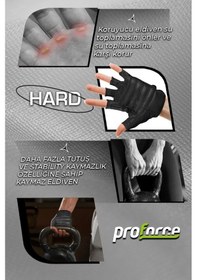 Resim Fitness Body Eldiveni Hard L Siyah 