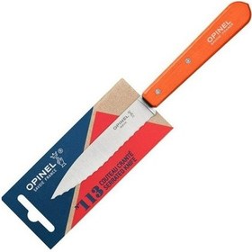 Resim Opinel N 113 Serrated Tangerine Mutfak Bıçağı 