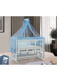 Resim Onurdesign Bukka Doğal Ahşap Beşik Çoklu 