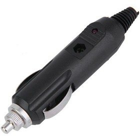 Resim 12V Oto Çakmak Soket Fişi Erkek Sigortalı Led Göstergeli 
