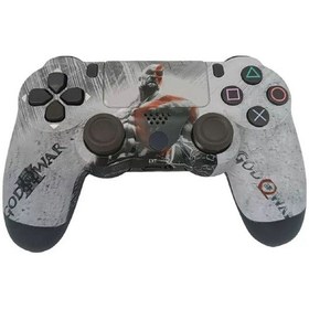 Resim Ps4-pc-android Box-android-ıos Telefon Tablet Uyumlu Desenli Titreşimli Bluetooth Oyun Kolu Model-7 