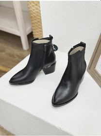 Resim 1928160 Hakiki Deri 6cm Kalın Topuklu Bot Kadın 001 