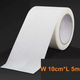 Resim Wenchang Shop C Pembe 5d Kaymaz Nano Tutkal Araba Sticker Peva Kauçuk Kaymaz Bant Çıkartmalar Adım Aşınma Tuvalet Banyo Zemin Aşınma Şeridi (Yurt Dışından) 