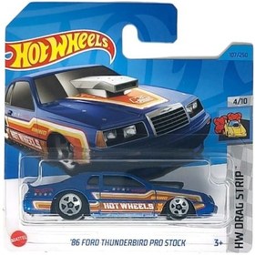 Resim Hot Wheels Tekli Arabalar 86 Ford Thunderbırd Prd Stock HKH32 
