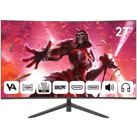 Resim Npc 27" MD270K-V 1ms 180Hz HDMI,DisplayPort VA Curved Full HD Gaming Oyuncu Monitör 