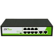 Resim Zkteco PE082-120-C 8 Port 2xGigabit Uplink Poe Switch 