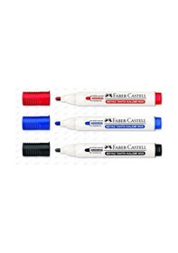 Resim Fabercastell Beyaz Tahta Kalemi W20 Kırmızı 