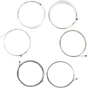 Resim Elektro Gitar Dizeleri 1-6 Dizeleri Çelik Tel Gitar 