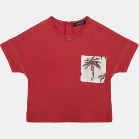 Resim GB Baby Bg Store Erkek Bebek Kırmızı Tshirt 23ss1bg1522 
