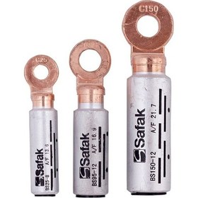 Resim 185lik Bimetal Kablo Pabucu Cu/al Dın M12 