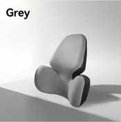 Resim Willowhaven Ergonomik Bel Destek Yastığı Hafızalı Köpük Ayarlanabilir Kayış Gri 1 Adet 