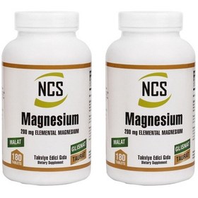 Resim Ncs Magnesium Malat Glisinat Taurat 2 Kutu 360 Tablet Zenginleşti 