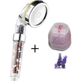 Resim Mak Supply Mak Supply Duş Başlığı ve C Vitamini Lavanta Kokulu Duş Başlığı Yedek Kartuşu 2li Set 
