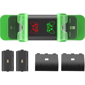 Resim Xbox Series X/s Oyun Kolu Joystick Pil Şarj İstasyonu 