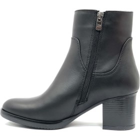 Resim Kids Club Shoes Greyder 32031 Zn Trendy Kadın Bot SİYAH 