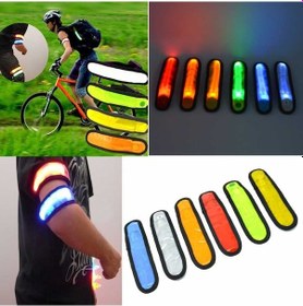 Resim Tw Su Geçirmez Işıklı Kol Paça Bandı Siyah 