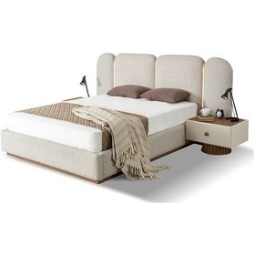 Resim Larina Çift Kilik Amortisörlü Karyola 