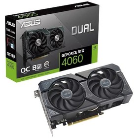 Resim Asus NVIDIA Dual GeForce RTX 4060 OC Dual-RTX4060-O8G 8 GB GDDR6 128 Bit Ekran Kartı 