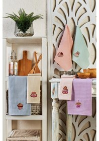 Resim Rebeka Mutfak Havlusu Kurulama Bezi Seti 6'lı Kek 