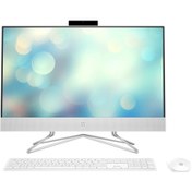 Resim HP 24-DF1001NT 689V1EA i5-1135G7 8 GB 1 TB HDD+128 SSD 23.8" Dos FHD AIO Masaüstü Bilgisayar 