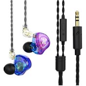Resim Ximistore9 Qkz Ak6 Max Spor Kulaklığı, Mikrofonlu, Çıkarılabilir Kablolu, Dinamik Sesli, 3.5mm Girişli, Renk Seçenekli AK6 Max 