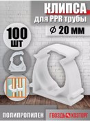 Resim Gvozd' Hoztorg 20 Mm Sabitleyici İle Ppr Boru Kılıfı 100051681 