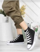 Resim KDY Beyaz - Unisex Günlük Keten Ayakkabı 