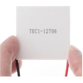 Resim Tec1-12706 Termo Elektrik Peltier Soğutucu Tec1 12706 Dc 12V 4-6A 72W Mini Klima Buzdolabı Buzluk 
