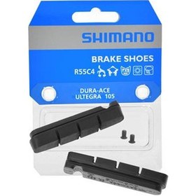 Resim Shimano Dura Ace Ultegra 105 Fren Kartuşu R55C4 Br-9000/7900 Y8L2 Siyah - Yeşil 