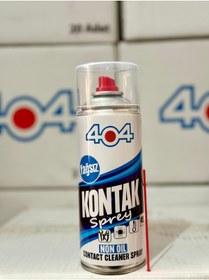 Resim 404 Kontak sprey yağsız 400 ml 1 kutu (25 adet) 