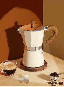 Resim LeylArt Mokapot 6-cup Coffeehutt Bigg Coffee Kahve Demleme Kahve Ekipmanı Italyan Filtre Kahve Makinesi 