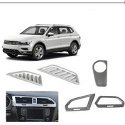 Resim Vw Tiguan Konsol Havalandırma İç Kaplama Seti 2016+ 