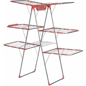 Resim Nk - 470 Abelia 3 Katlı Çamaşır Kurutmalık Gri 